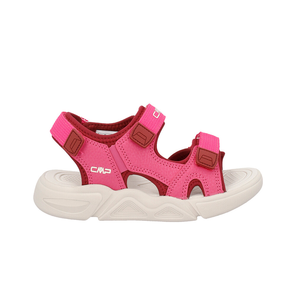 Cmp sandalias trekking niño STROLLY ROSA lateral exterior