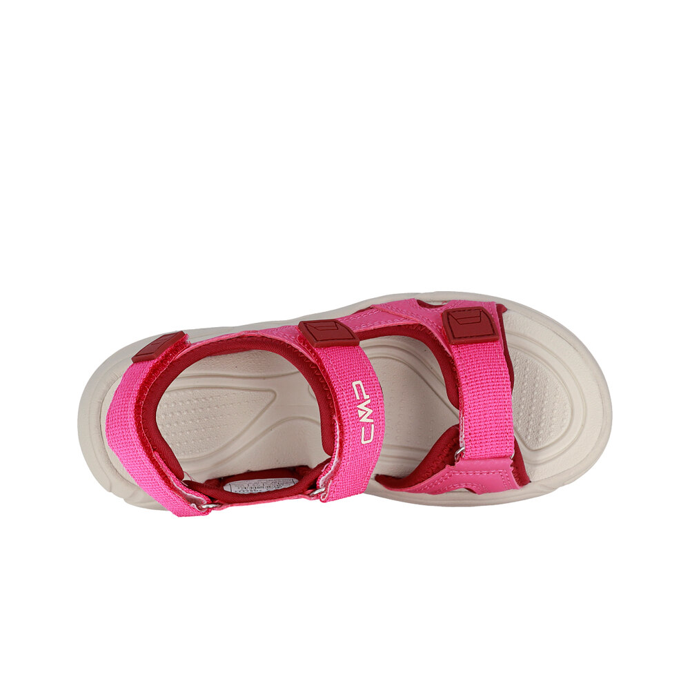 Cmp sandalias trekking niño STROLLY ROSA vista trasera