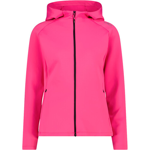 CMP WOMAN JACKET FIX HOOD rosa