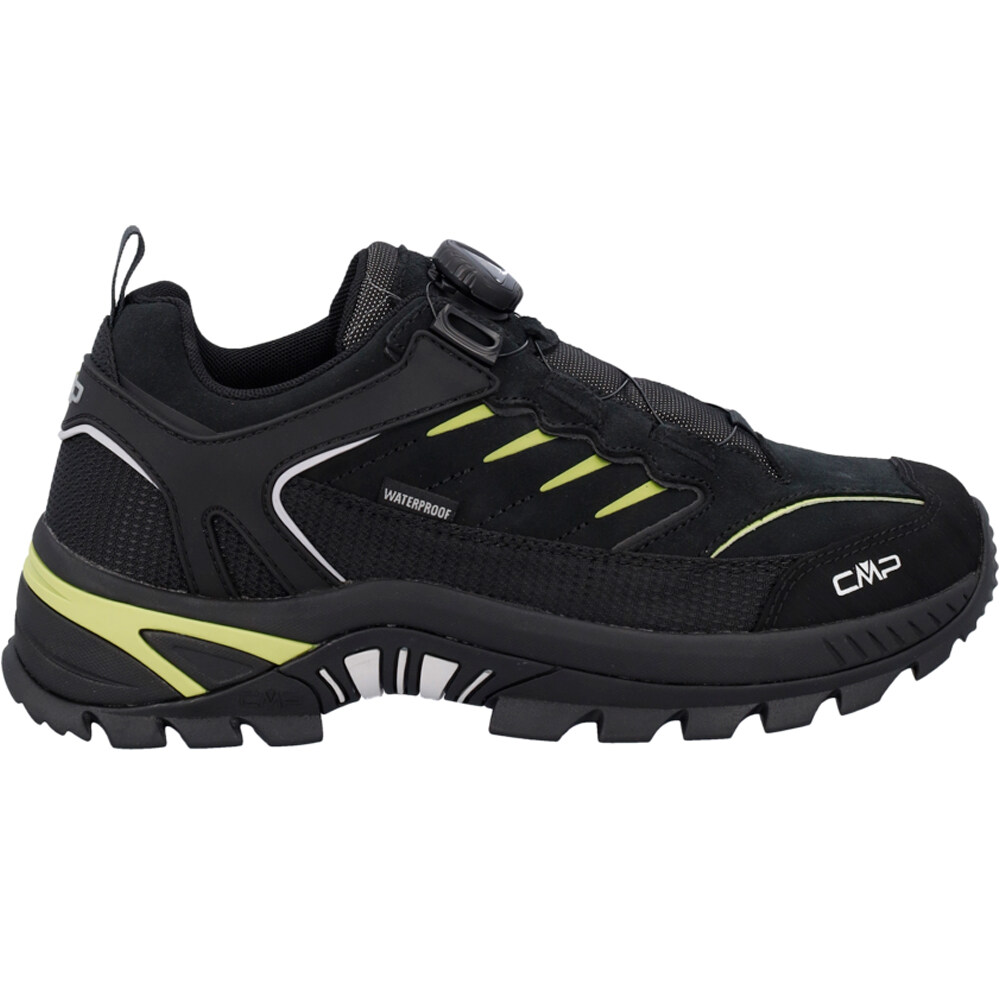 Cmp zapatilla trekking hombre RIGEL 2.0 LOW FITGO WATERPROOF GRIS lateral exterior