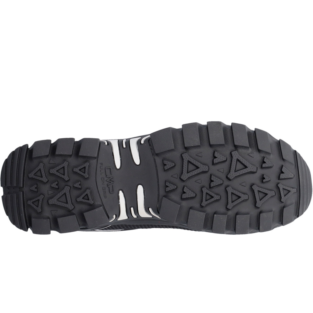 Cmp zapatilla trekking hombre RIGEL 2.0 LOW FITGO WATERPROOF GRIS vista superior