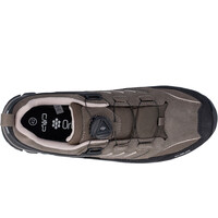 Cmp zapatilla trekking hombre RIGEL 2.0 LOW FITGO WATERPROOF MARRON vista trasera