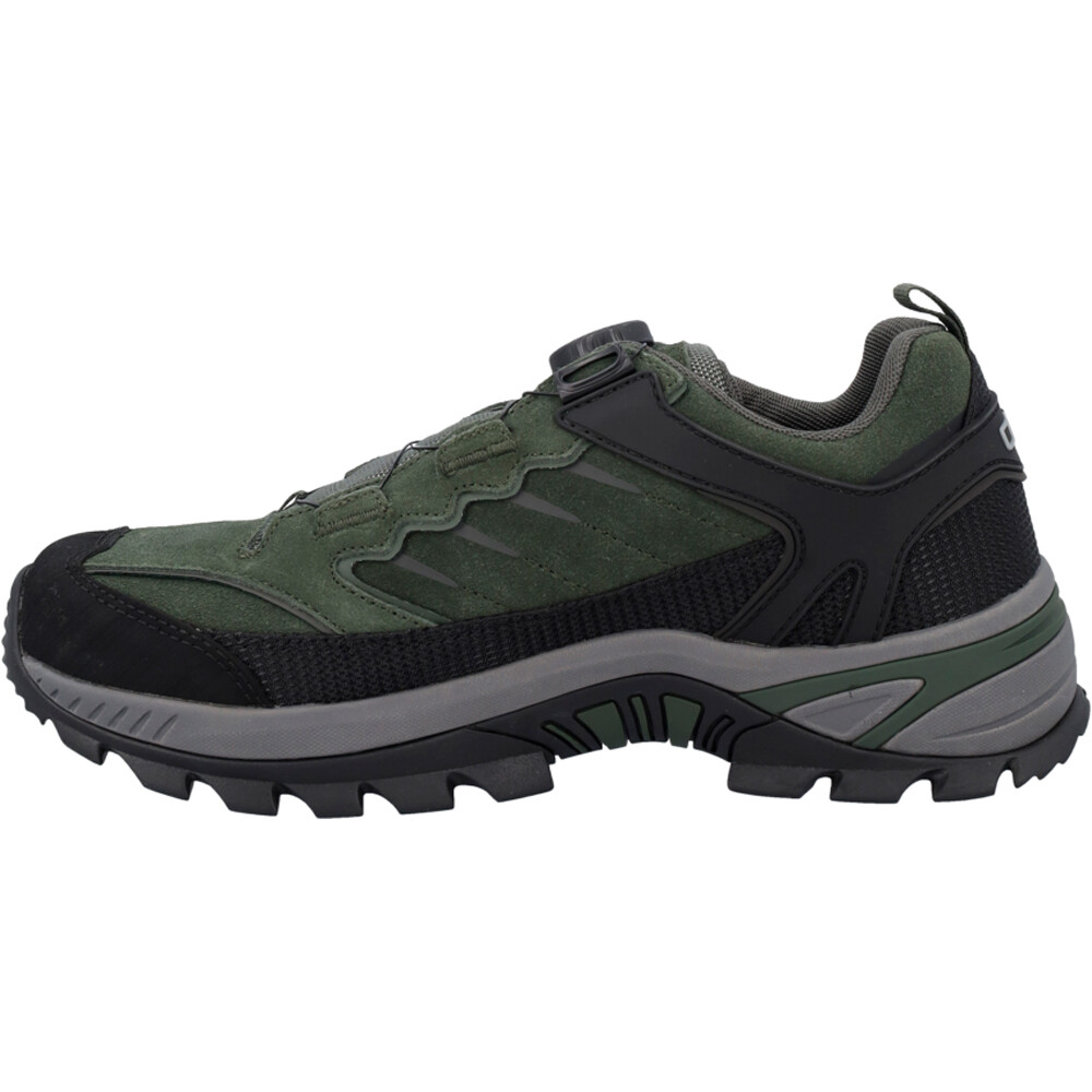 Cmp zapatilla trekking hombre RIGEL 2.0 LOW FITGO WATERPROOF VERDE lateral interior