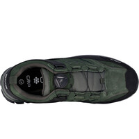 Cmp zapatilla trekking hombre RIGEL 2.0 LOW FITGO WATERPROOF VERDE vista trasera
