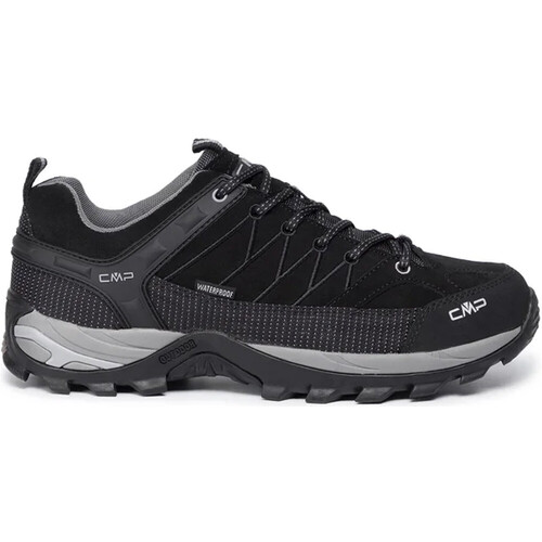 CMP RIGEL LOW TREKKING SHOES WP negro