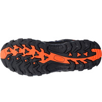 Cmp zapatilla trekking hombre RIGEL LOW WATERPROOF AZUL vista superior