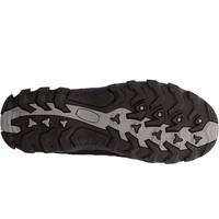 Cmp zapatilla trekking hombre RIGEL LOW WATERPROOF GRIS vista superior