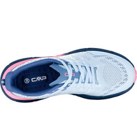 Cmp zapatilla trekking mujer RAHMSY MULTIFUNCTIONAL AZUL vista trasera