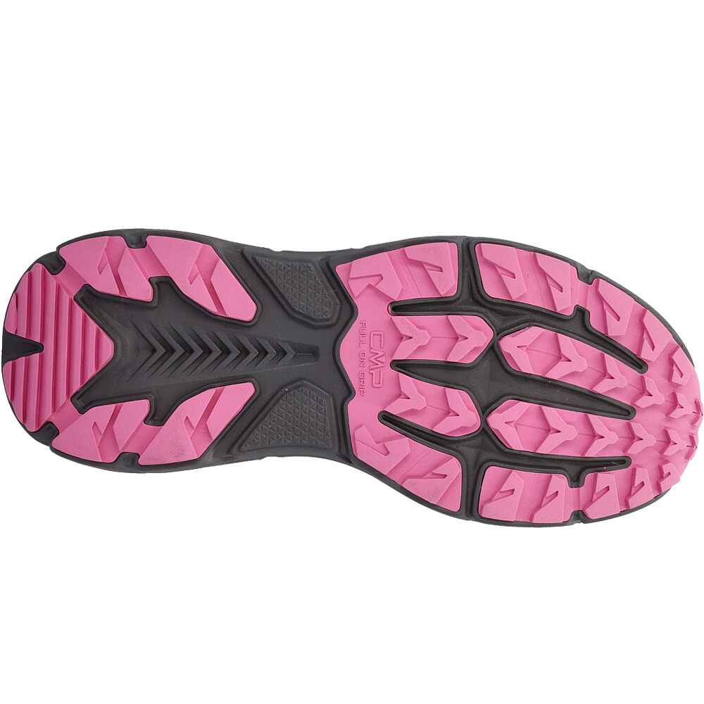 Cmp zapatilla trekking mujer RAHMSY ROJO vista superior