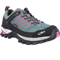 Cmp zapatilla trekking mujer RIGEL LOW WATERPROOF VERDE 05