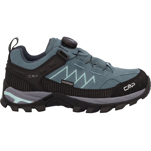 Cmp zapatilla trekking mujer RIGEL LOW WATERPROOF VERDE