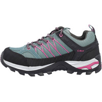 Cmp zapatilla trekking mujer RIGEL LOW WATERPROOF VERDE lateral interior
