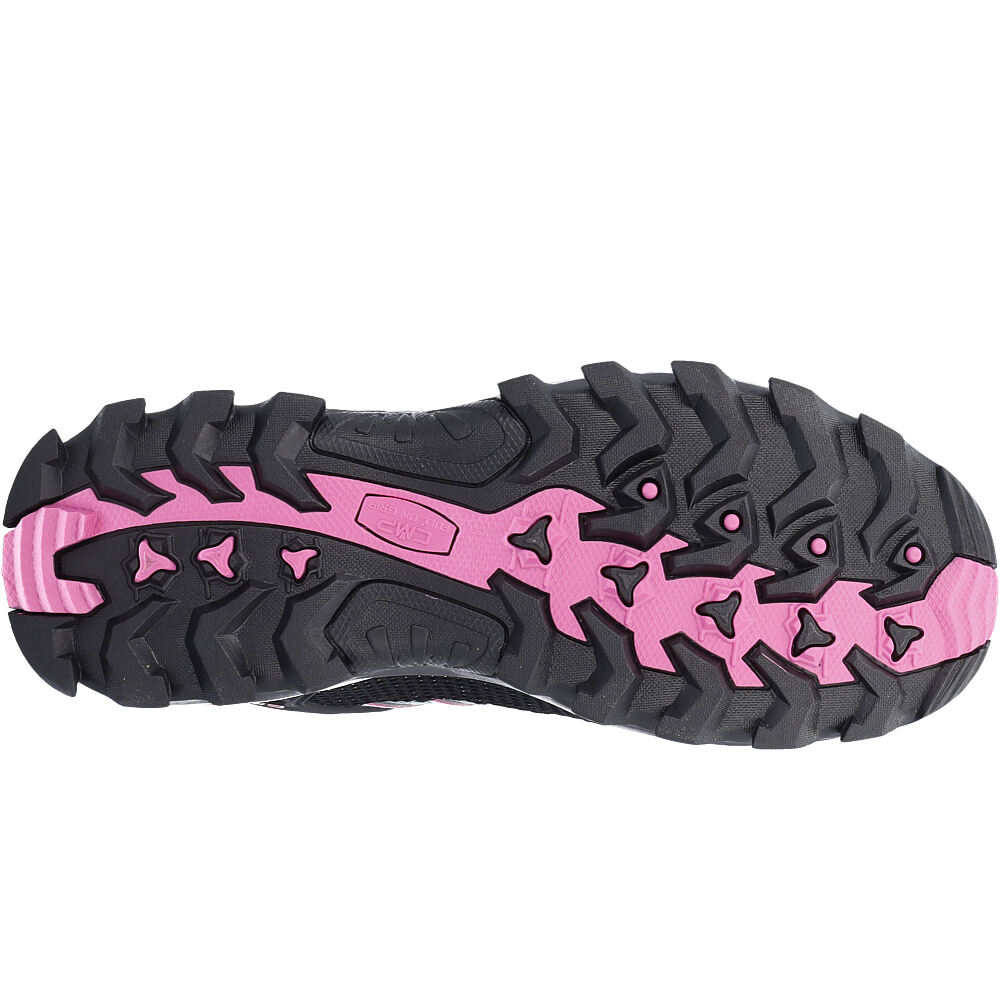 Cmp zapatilla trekking mujer RIGEL LOW WATERPROOF VERDE vista superior