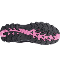 Cmp zapatilla trekking mujer RIGEL LOW WATERPROOF VERDE vista superior