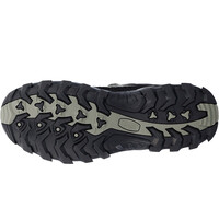 Cmp zapatilla trekking mujer RIGEL LOW WATERPROOF VERDE vista superior