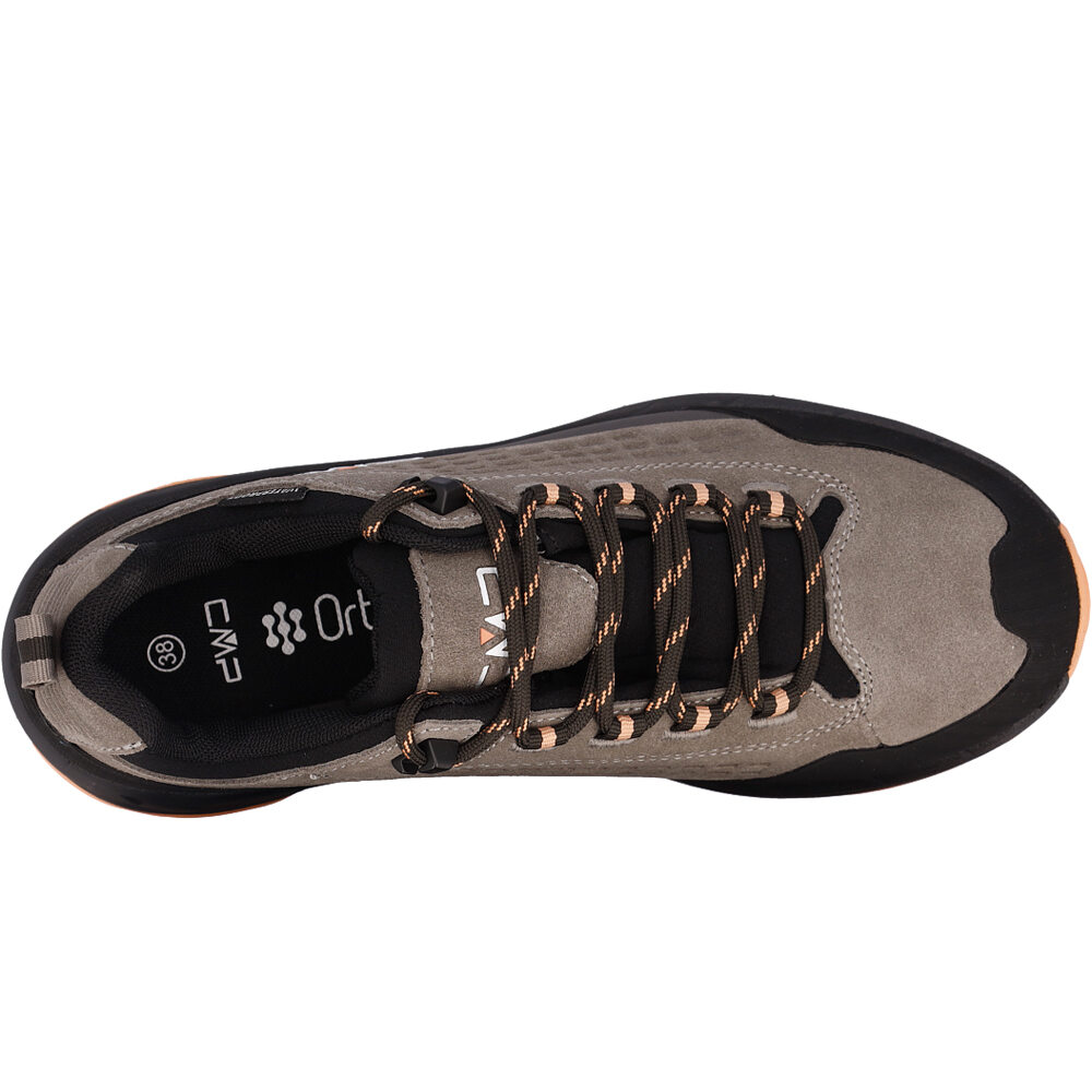 Cmp zapatilla trekking mujer VERTYX LOW WATERPROOF MARRON vista trasera