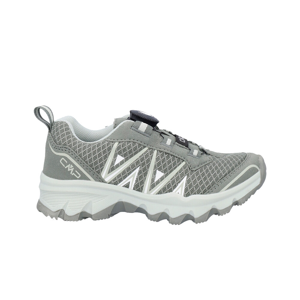 Cmp zapatilla trekking niño AKSA FITGO FAST HIKING VERDE lateral exterior