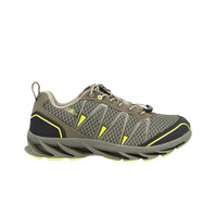 Cmp zapatilla trekking niño ALTAK 2.0 VERDE lateral exterior