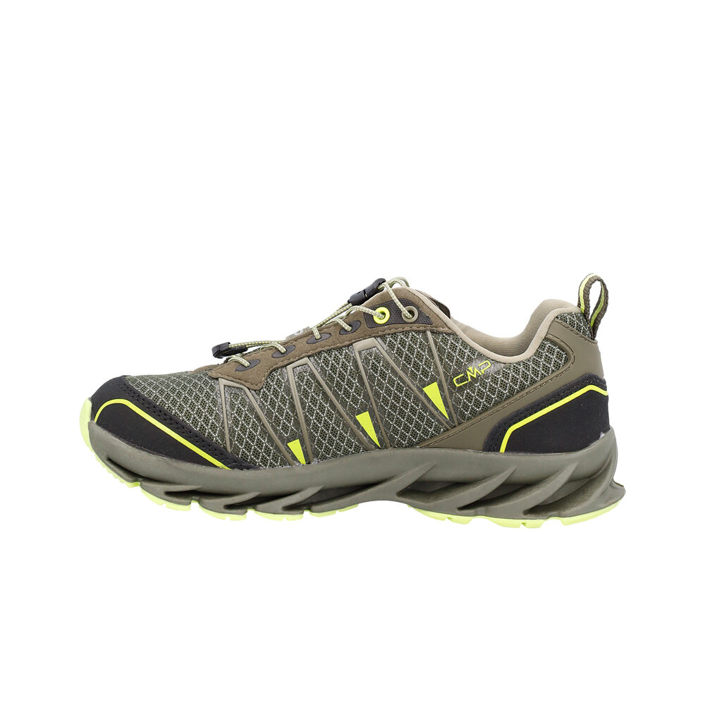 Cmp zapatilla trekking niño ALTAK 2.0 VERDE lateral interior