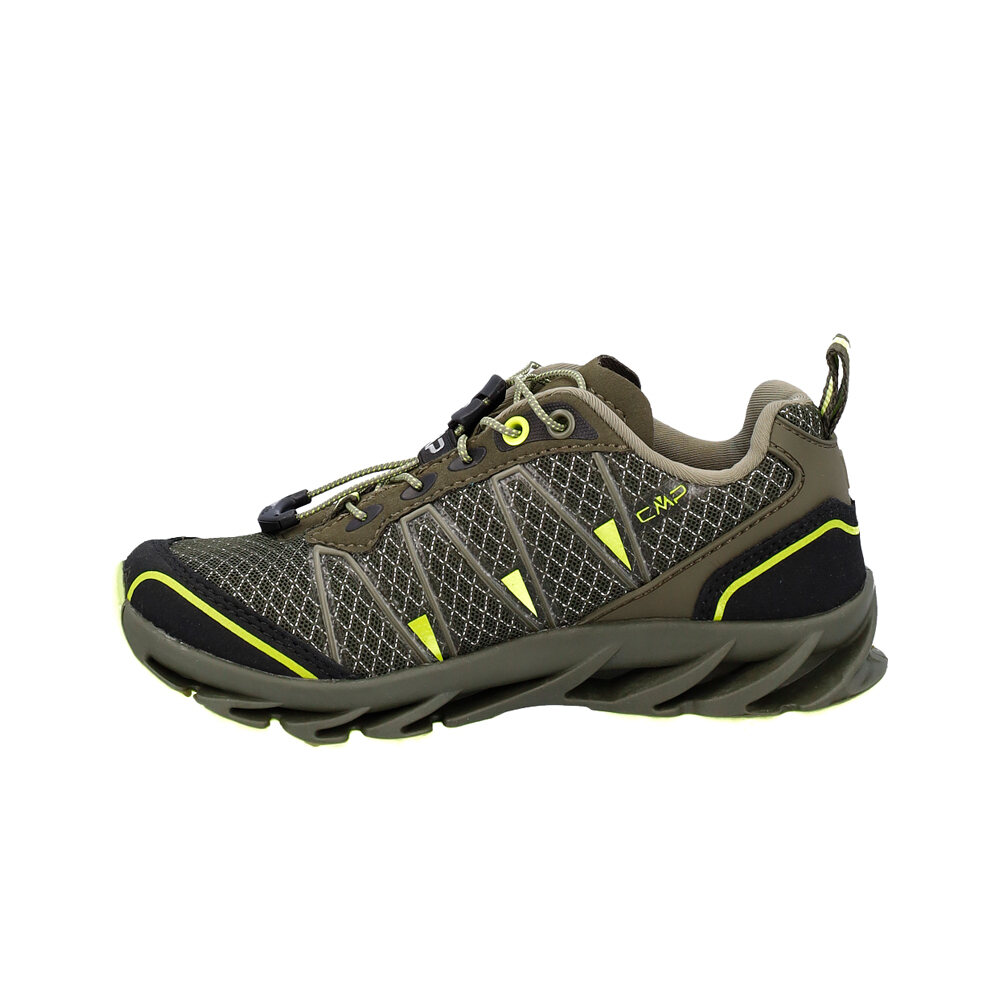 Cmp zapatilla trekking niño ALTAK 2.0 VERDE lateral interior