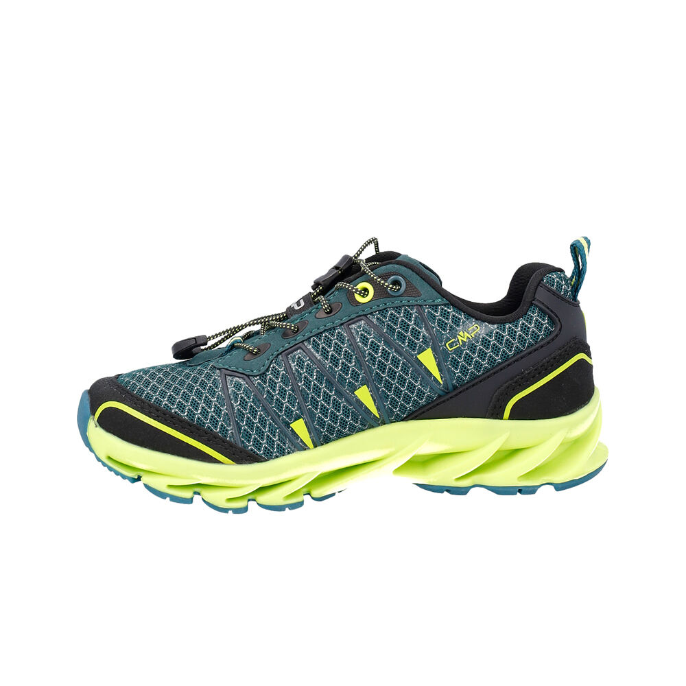 Cmp zapatilla trekking niño ALTAK 2.0 VERDE lateral interior