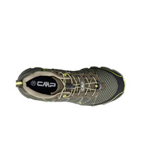 Cmp zapatilla trekking niño ALTAK 2.0 VERDE vista trasera