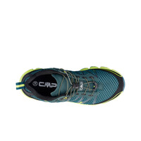 Cmp zapatilla trekking niño ALTAK 2.0 VERDE vista trasera