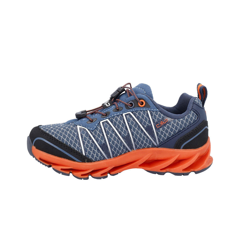 Cmp zapatilla trekking niño ALTAK WATERPROOF 2.0 AZUL lateral interior