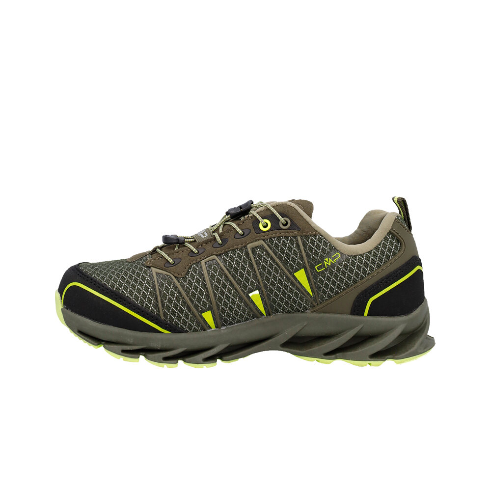 Cmp zapatilla trekking niño ALTAK WATERPROOF 2.0 VERDE puntera