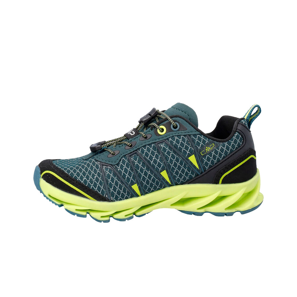 Cmp zapatilla trekking niño ALTAK WATERPROOF 2.0 VERDE puntera
