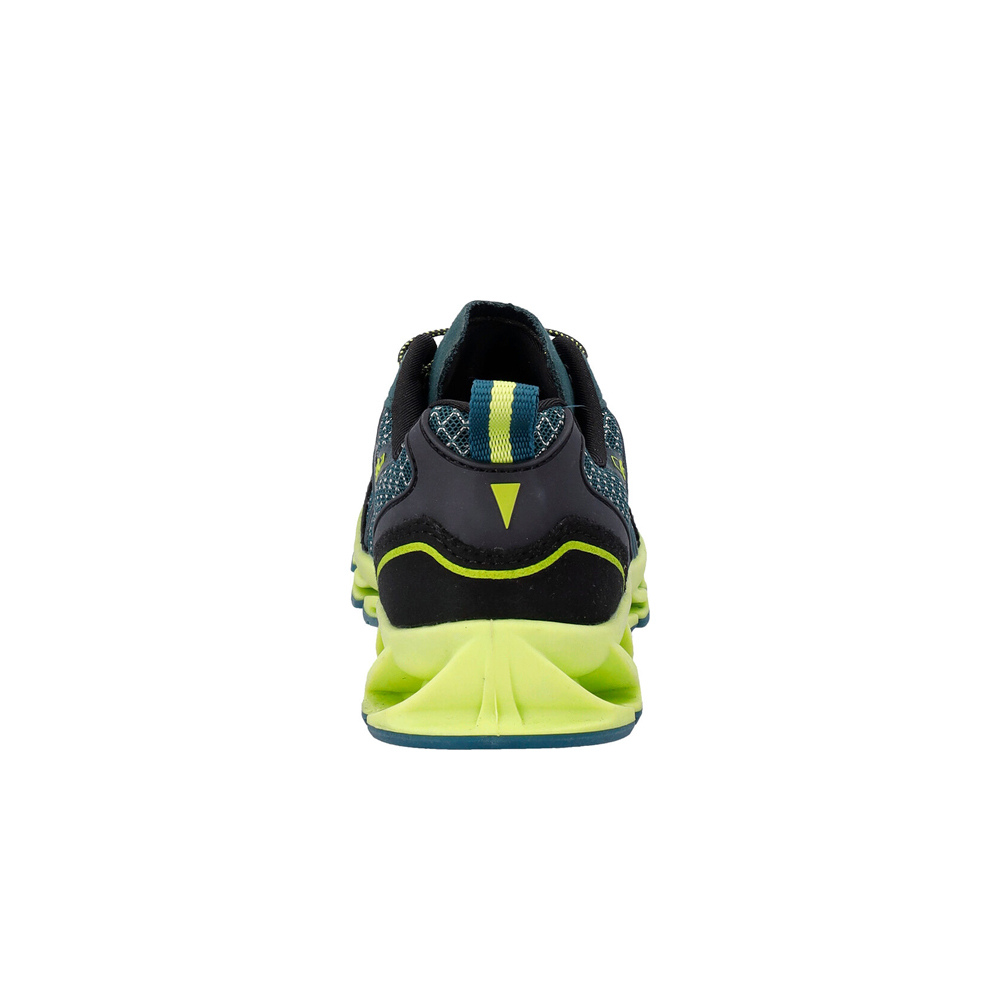 Cmp zapatilla trekking niño ALTAK WATERPROOF 2.0 VERDE vista trasera