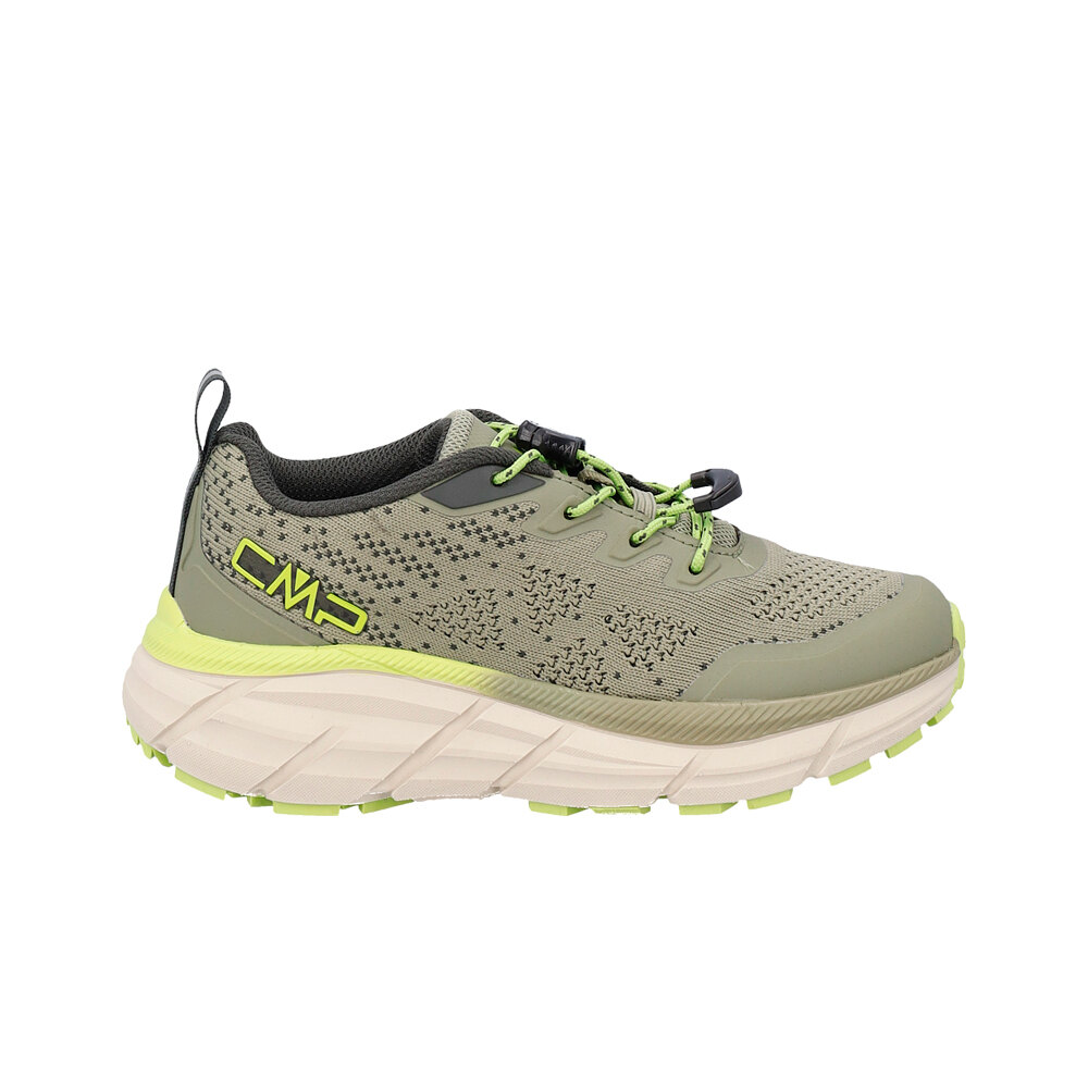 Cmp zapatilla trekking niño KIDS RAHMSY MULTISPORT VERDE lateral exterior