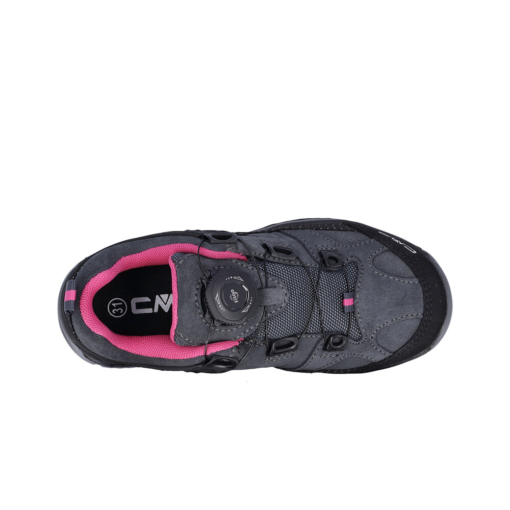 Cmp zapatilla trekking niño KIRUNA FITGO  vista trasera