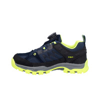 Cmp zapatilla trekking niño KIRUNA LOW AZUL lateral interior