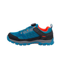 Cmp zapatilla trekking niño KIRUNA LOW FITGO WATERPROOF AZUL lateral interior