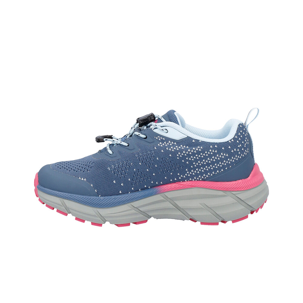 Cmp zapatilla trekking niño RAHMSY MULTISPORT AZUL lateral interior