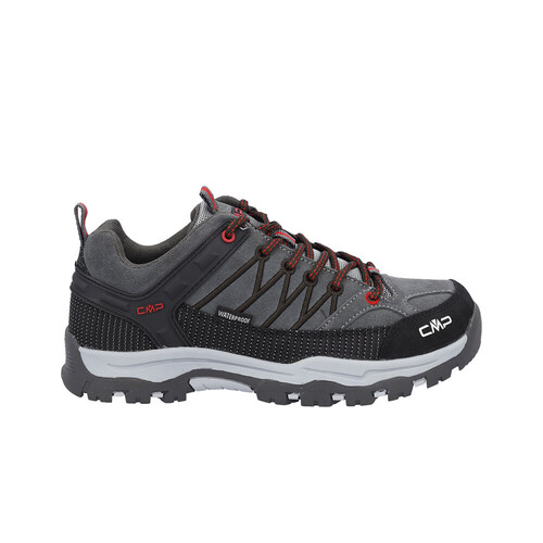 Cmp zapatilla trekking niño RIGEL LOW  WATERPROOF GRIS