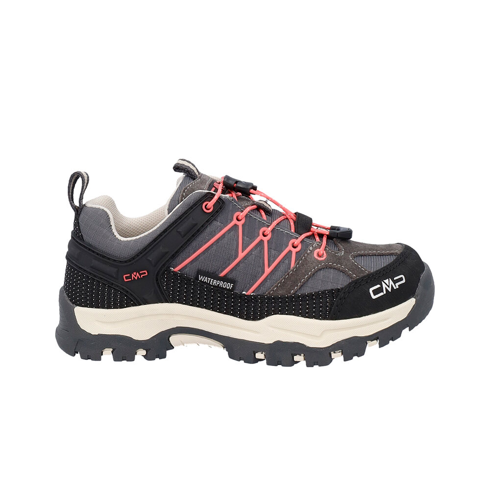 Cmp zapatilla trekking niño RIGEL LOW WATERPROOF  lateral exterior