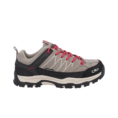 Cmp zapatilla trekking niño RIGEL LOW  WATERPROOF MARRON