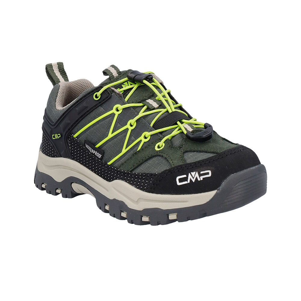 Cmp zapatilla trekking niño RIGEL LOW WATERPROOF VERDE 05