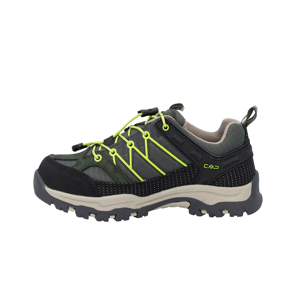 Cmp zapatilla trekking niño RIGEL LOW WATERPROOF VERDE lateral interior