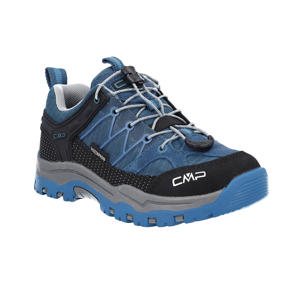 Cmp zapatilla trekking niño RIGEL WATERPROOF AZUL 05