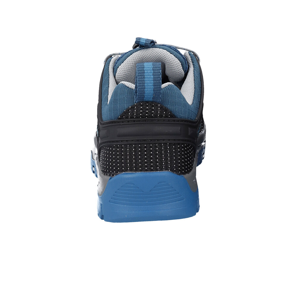 Cmp zapatilla trekking niño RIGEL WATERPROOF AZUL puntera