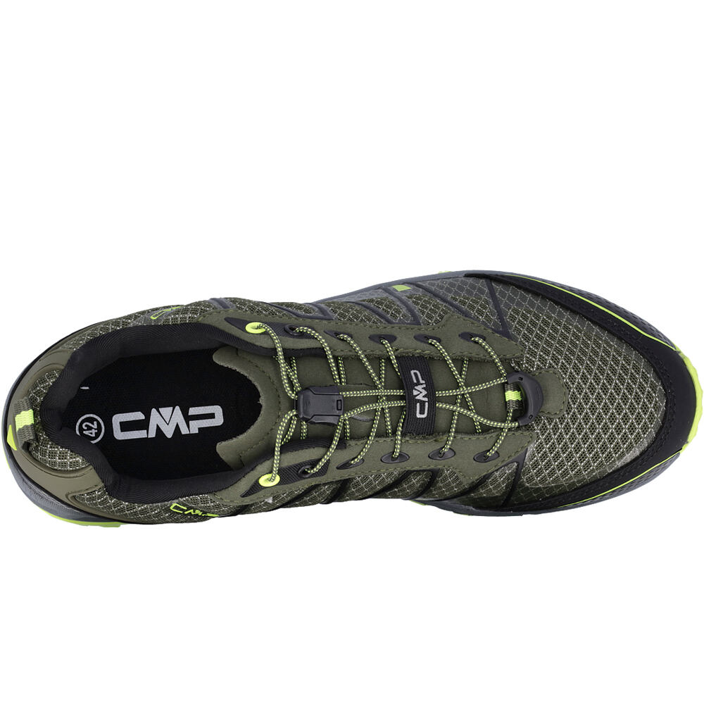 Cmp zapatillas trail hombre ALTAK VERDE vista trasera
