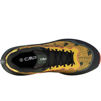 Cmp zapatillas trail hombre JEMINI AMARILLO vista trasera