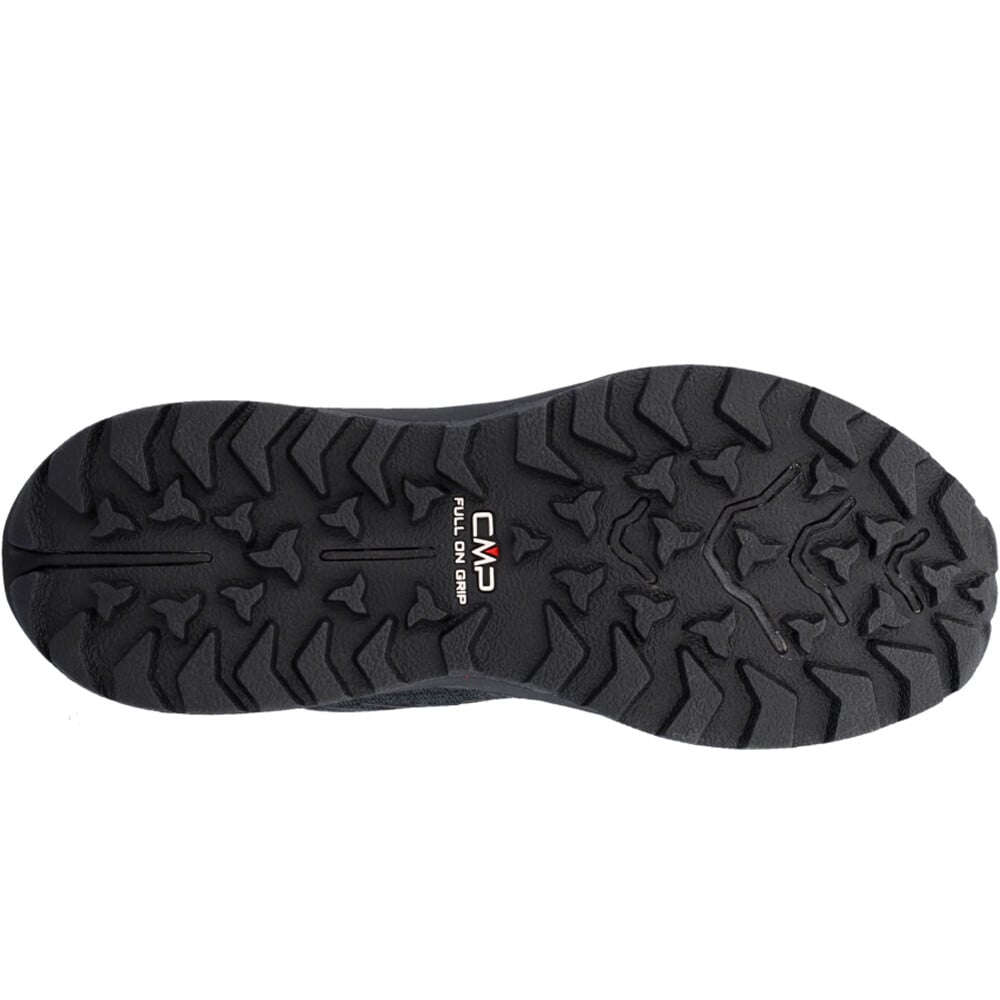 Cmp zapatillas trail hombre JEMINI NEGRO vista superior