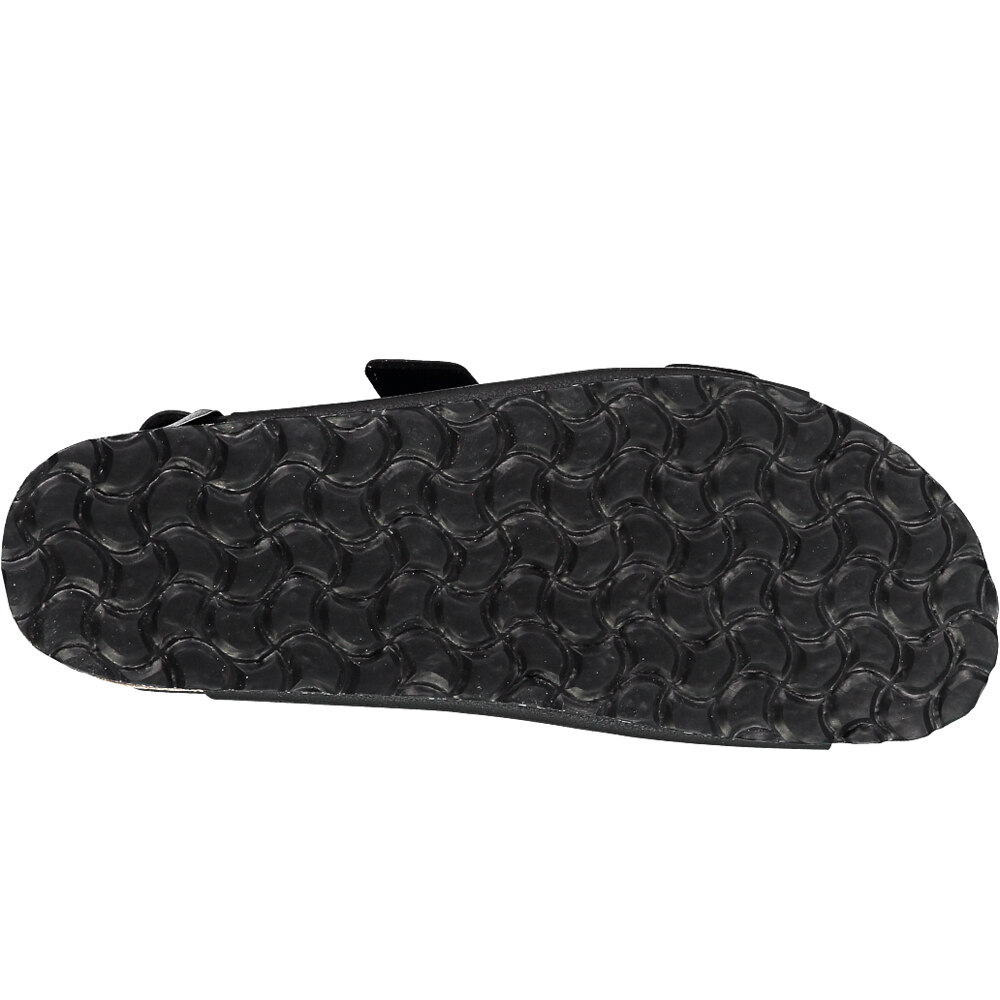 Cmp zueco hombre ECO KEIDHA NEGRO vista superior
