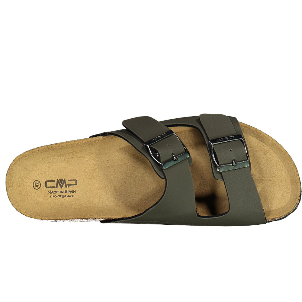 Cmp zueco hombre ECO THALITHA MARRON vista trasera
