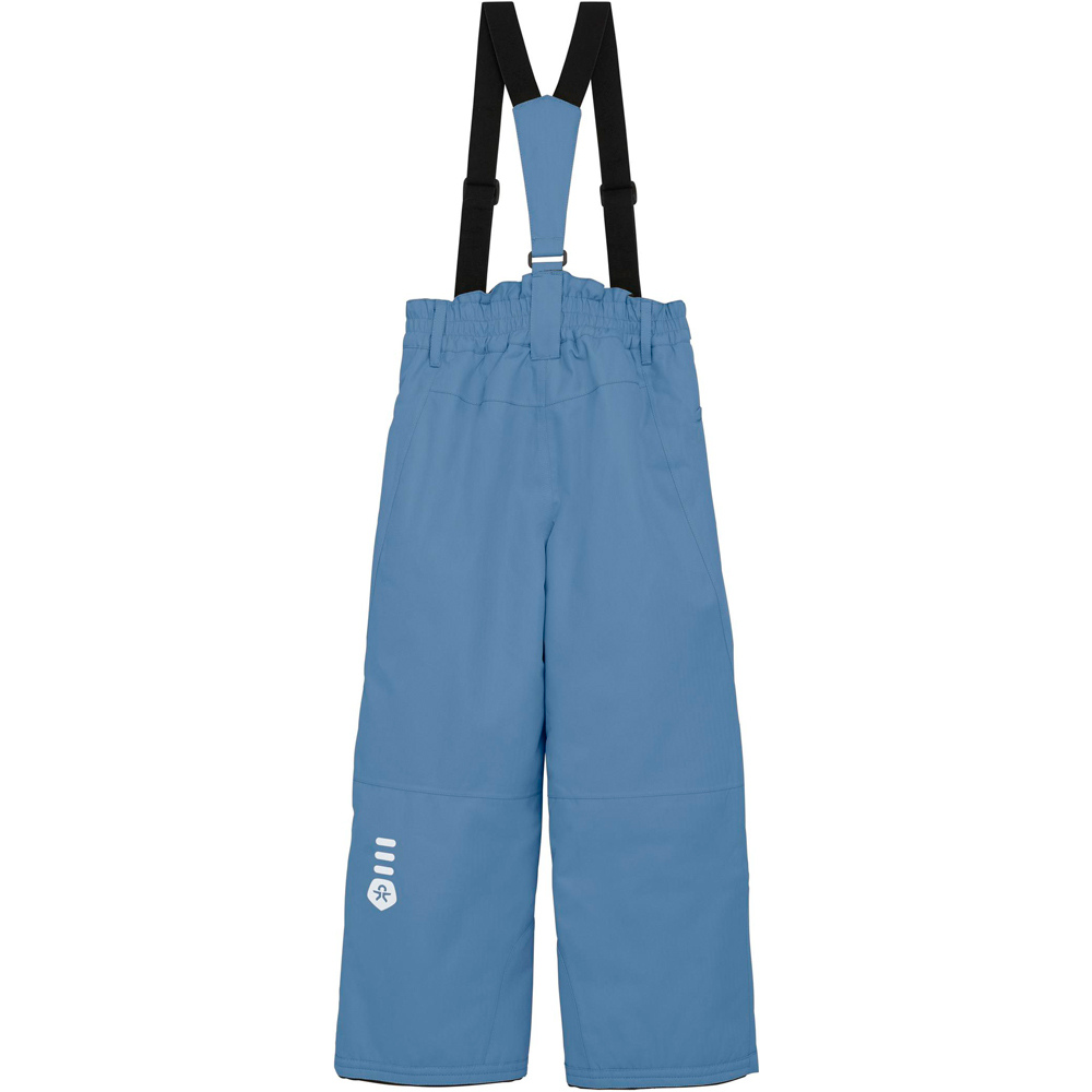 Color Kids pantalones esquí infantil SKI PANTS W. POCKETS AZUL vista trasera