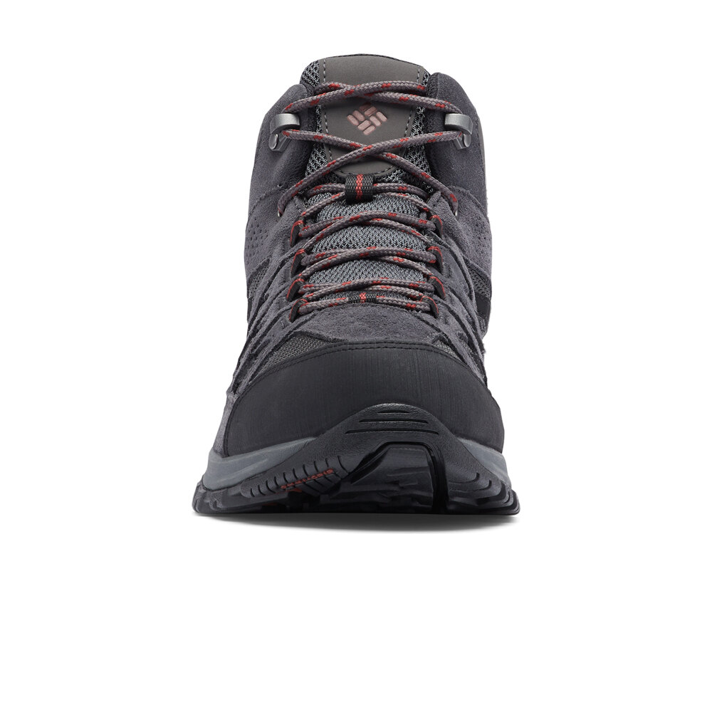 Columbia bota trekking hombre CRESTWOOD MID WATERPROOF GRIS puntera